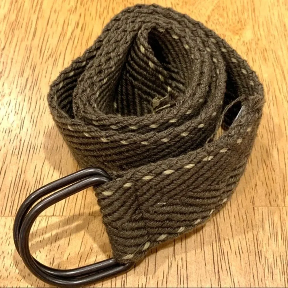 Dark Army Green‎ Canvas Belt